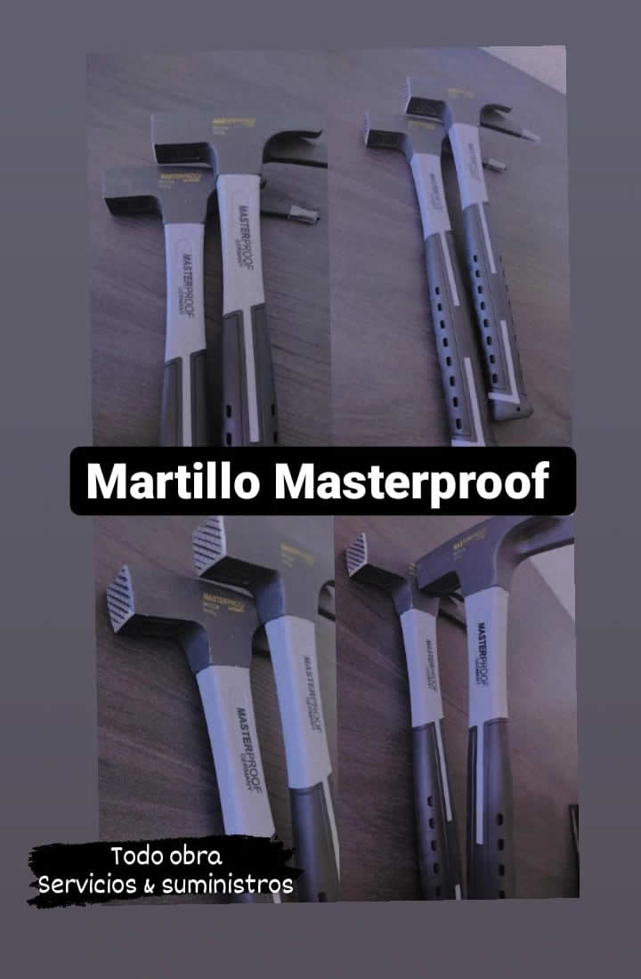 Martillo con certificacion alemena Masterproof